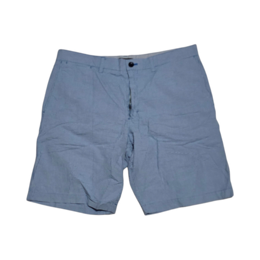 Bermuda Banana Republic Talla 36 Cuadro Azul Claro