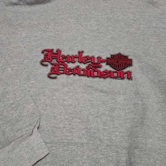 Sudadera Harley Davidson Grande L Gris