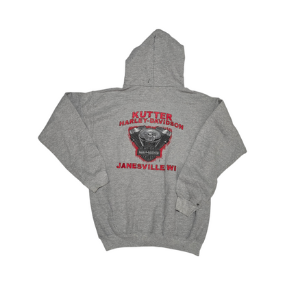 Sudadera Harley Davidson Grande L Gris