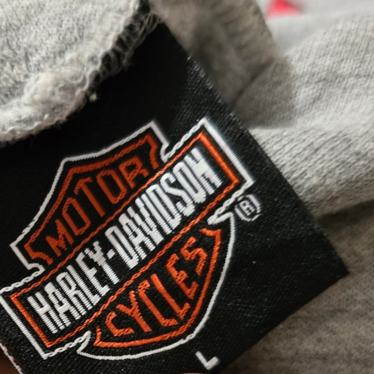 Sudadera Harley Davidson Grande L Gris