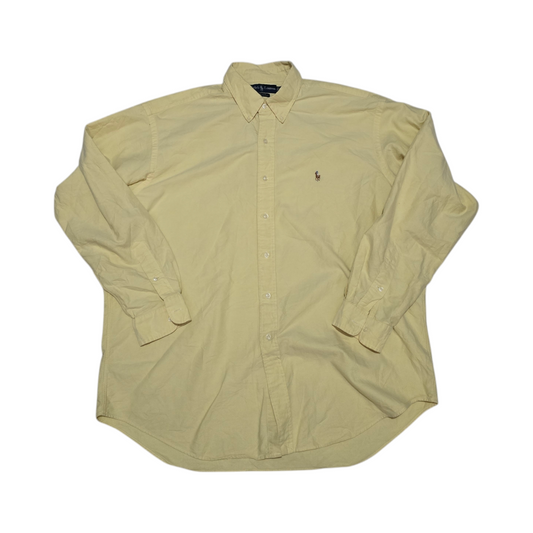 Camisa Ralph Lauren Xgrande Xl Blake Amarillo