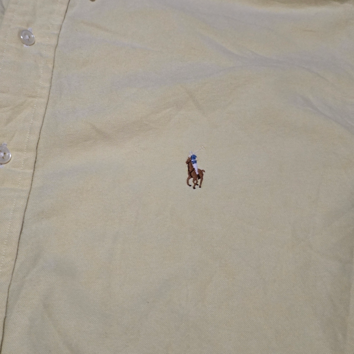 Camisa Ralph Lauren Xgrande Xl Blake Amarillo