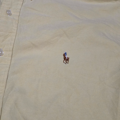 Camisa Ralph Lauren Xgrande Xl Blake Amarillo