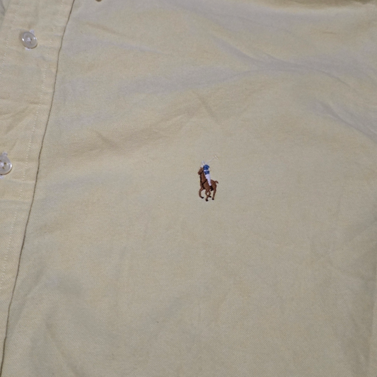 Camisa Ralph Lauren Xgrande Xl Blake Amarillo
