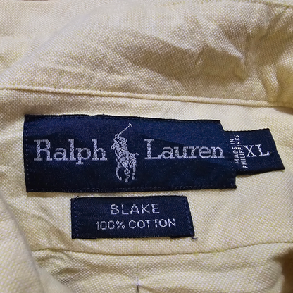 Camisa Ralph Lauren Xgrande Xl Blake Amarillo