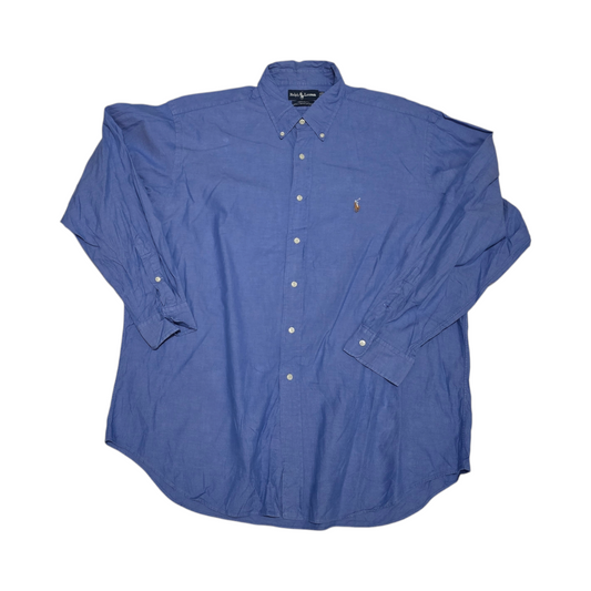 Camisa Ralph Lauren Xgrande 17 1{72 35 Yarmouth Azul