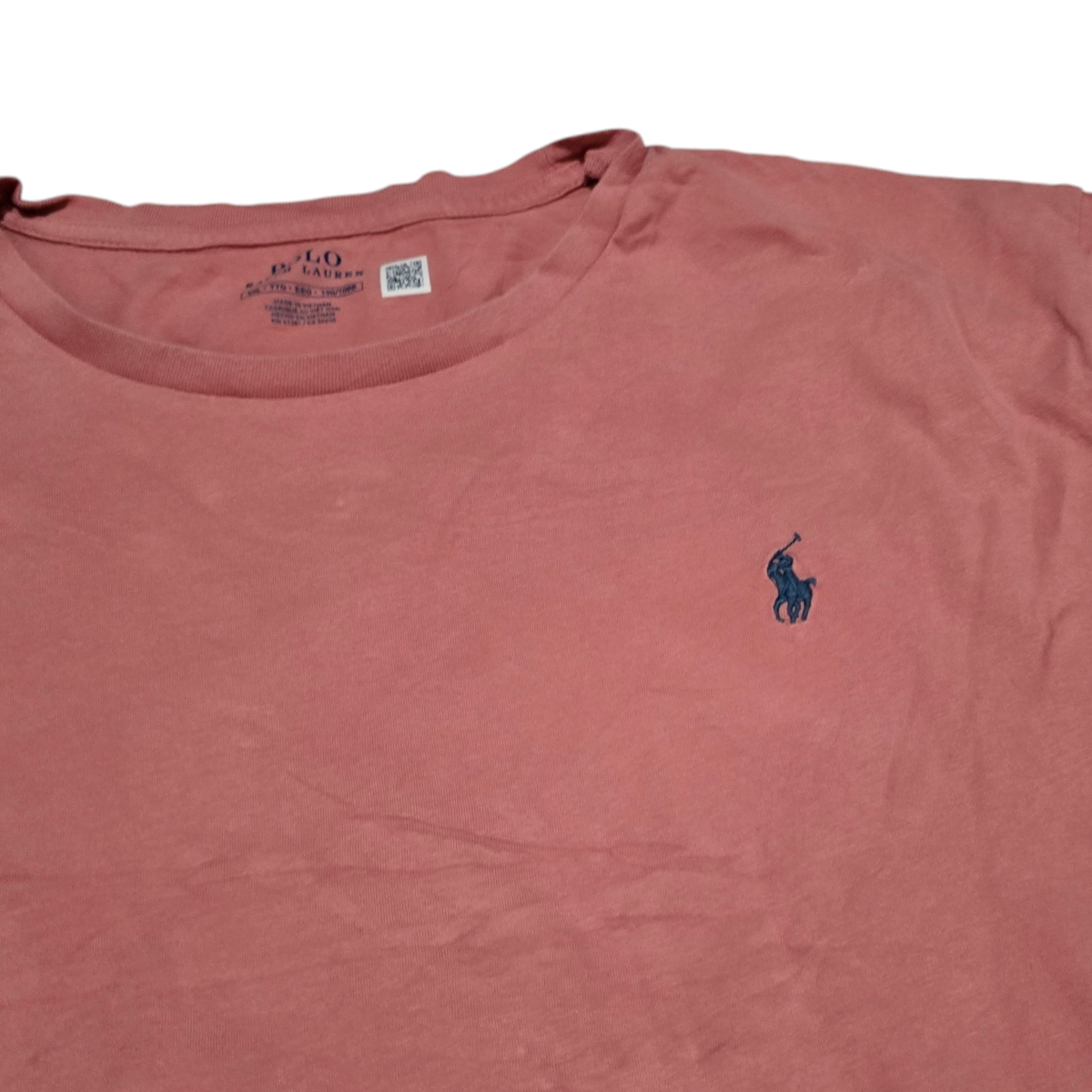 Playera Manga Larga Ralph Lauren 2xl Coral Oscuro