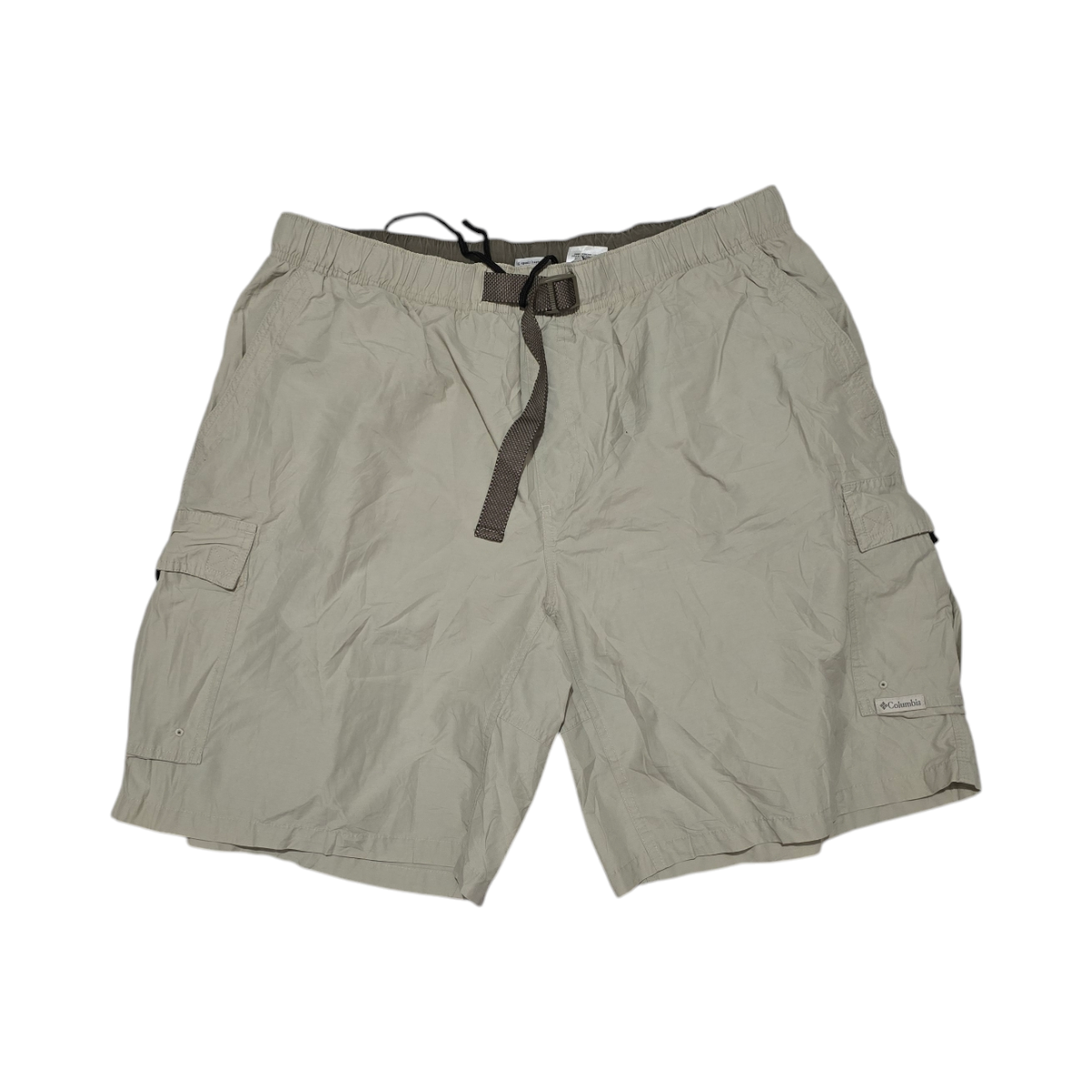 Short Columbia Xgrande Xl Beige Con Cinturon