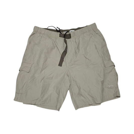 Short Columbia Xgrande Xl Beige Con Cinturon
