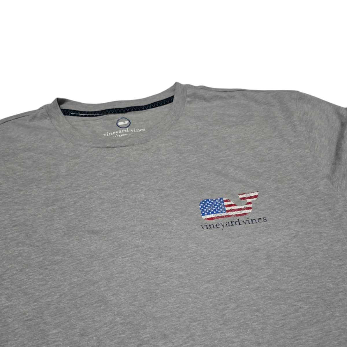 Playera Vineyard Vines Xgrande Xl Gris Dunes Tee