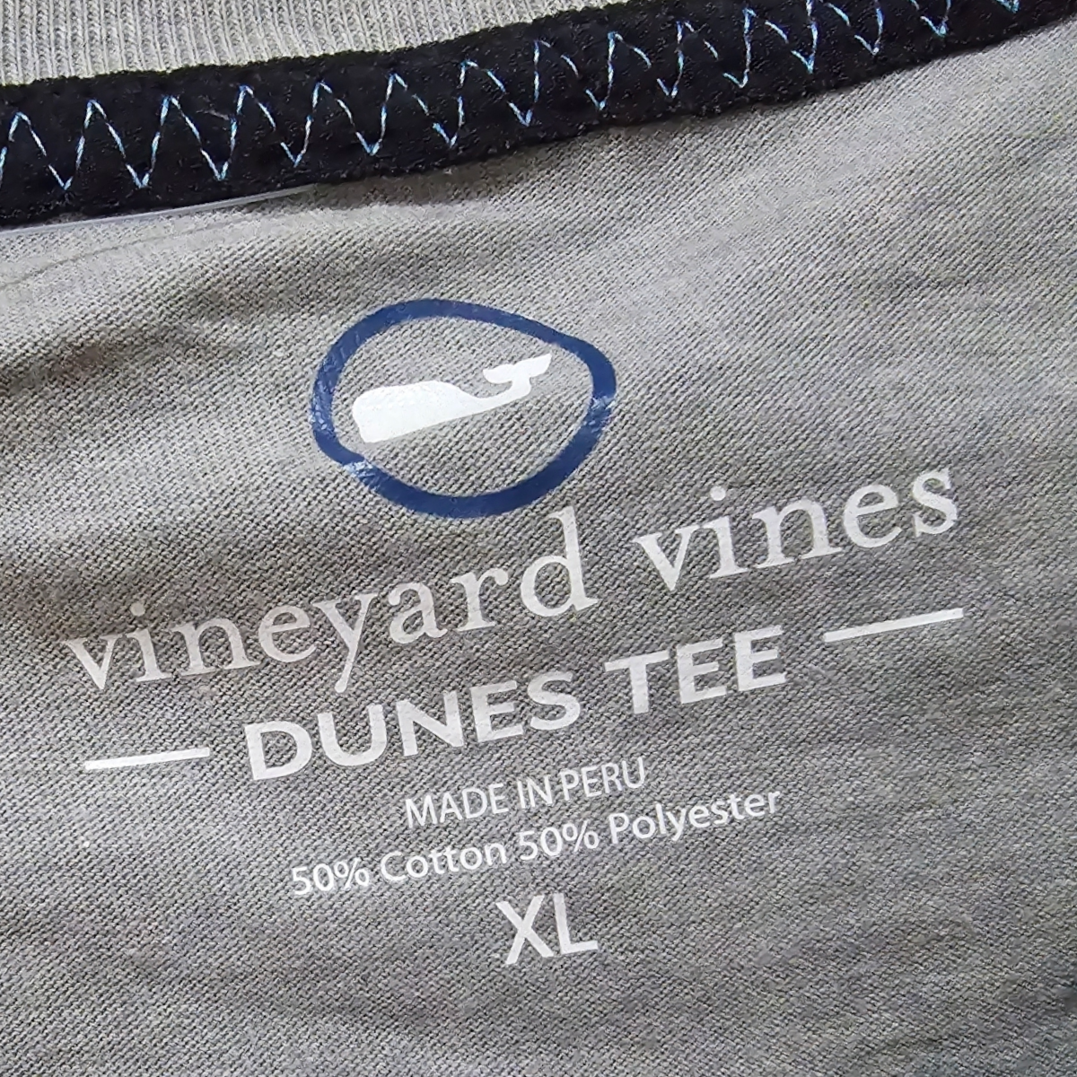 Playera Vineyard Vines Xgrande Xl Gris Dunes Tee