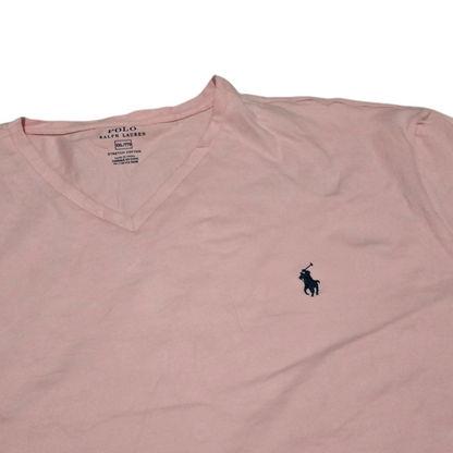 Playera Ralph Lauren 2xl Rosa Algodon Stretch