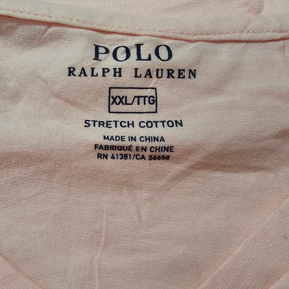 Playera Ralph Lauren 2xl Rosa Algodon Stretch