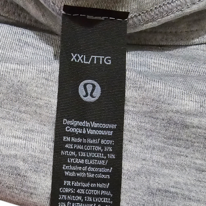 Playera Lululemon 2xl Gris