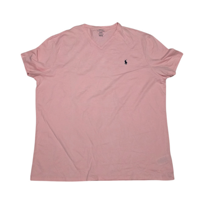 Playera Ralph Lauren 2xl Rosa Algodon Stretch