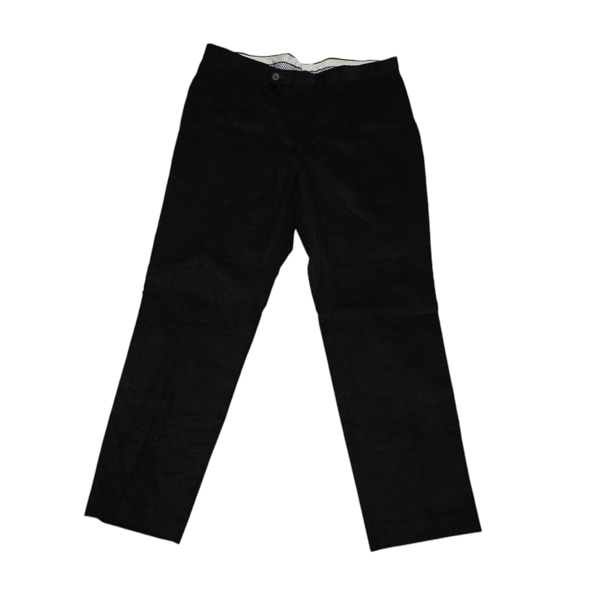 Pantalon Ralph Lauren 38x30 Recto Pana Negro