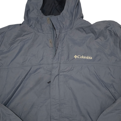 Chamarra Columbia 2xl Azul Resistente Al Agua