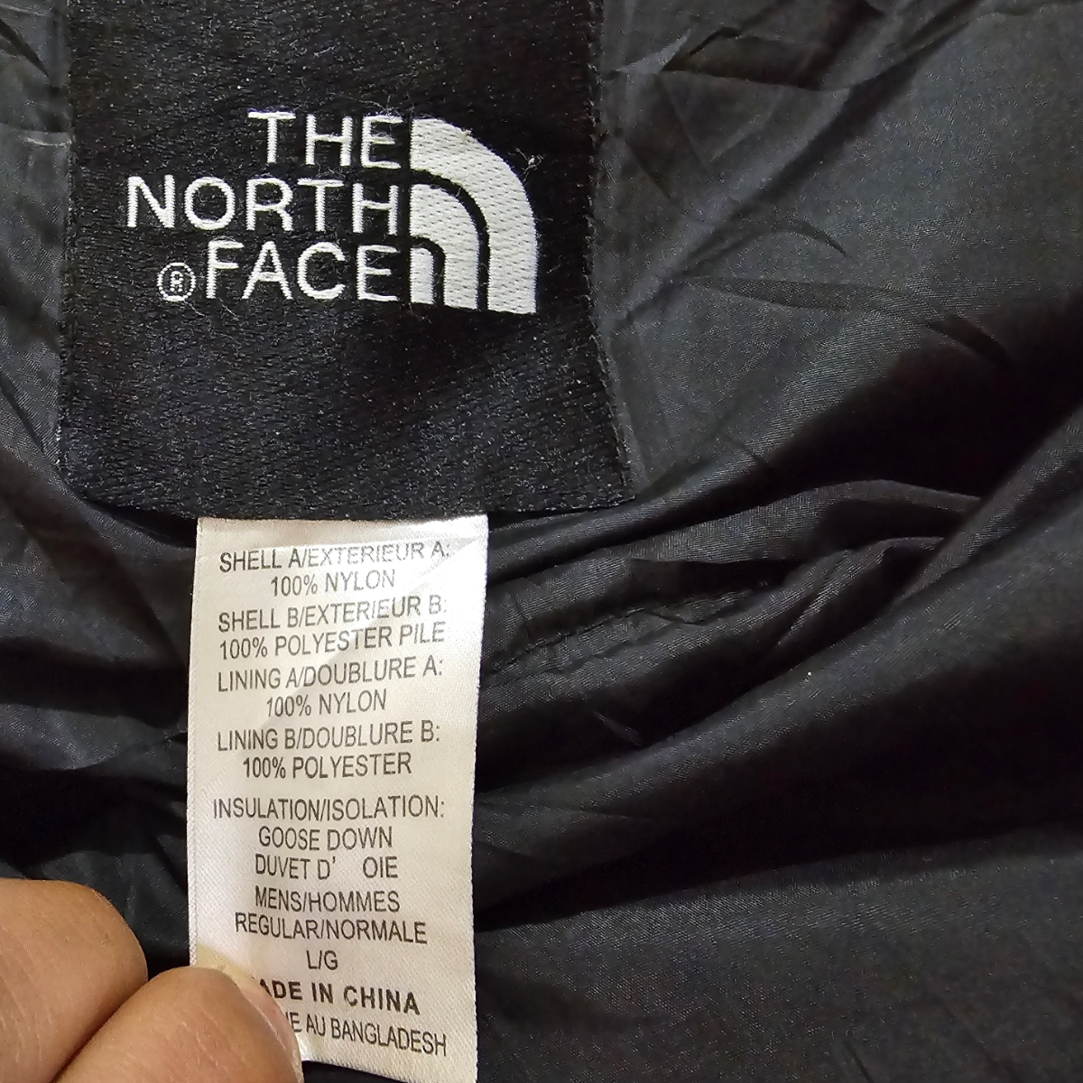 Chamarra The North Face Grande L Negro