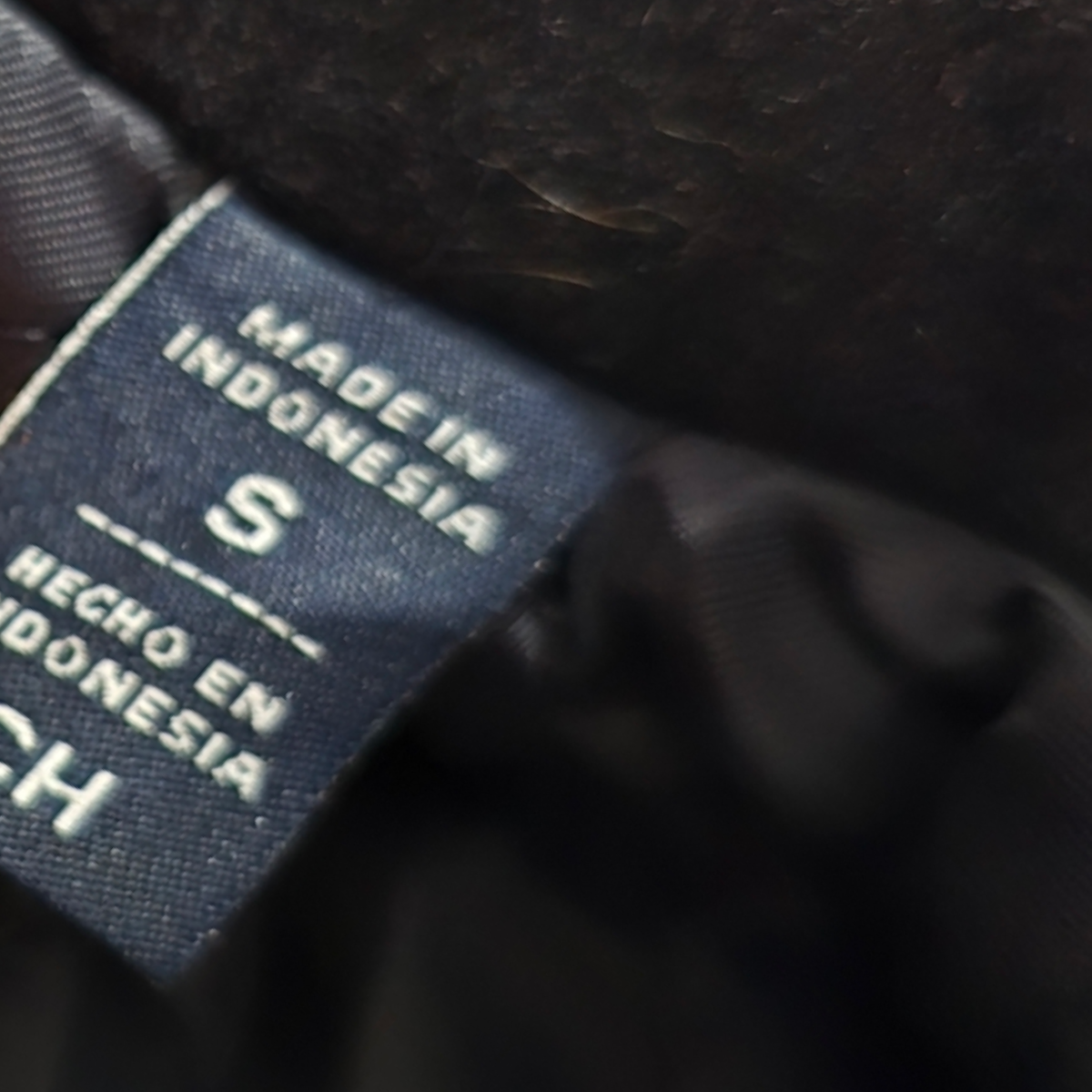 Gabardina Tommy Hilfiger Chico S Negro Con Bufanda
