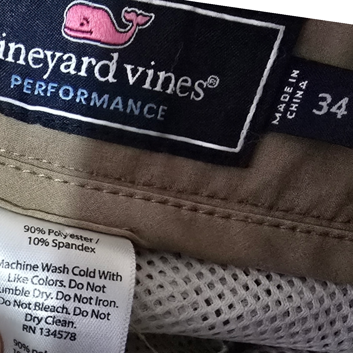 Bermuda Vineyard Vines Talla 34 Cafe