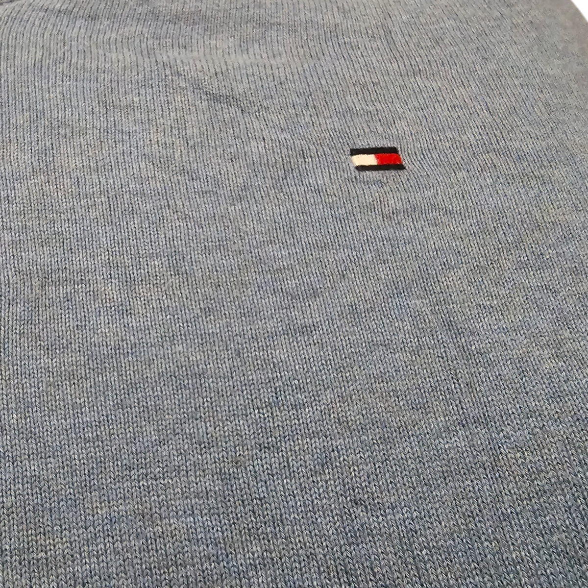 Sueter Tommy Hilfiger Mediana M Azul Algodon Premium