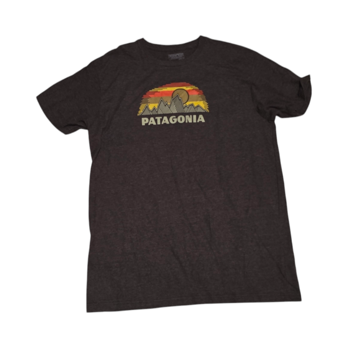 Playera Patagonia Grande L Cafe Slimfit