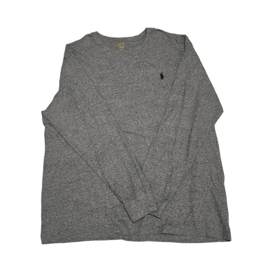 Playera Manga Larga Ralph Lauren Xgrande Xl Gris