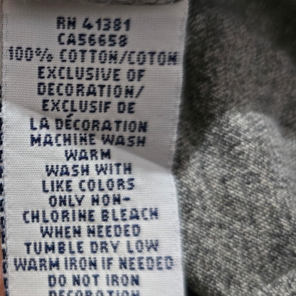 Playera Manga Larga Ralph Lauren Xgrande Xl Gris