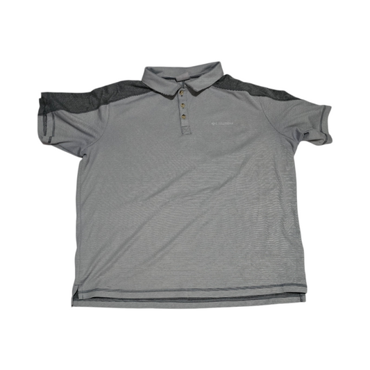 Playera Polo Columbia Xgrande Xl Gris