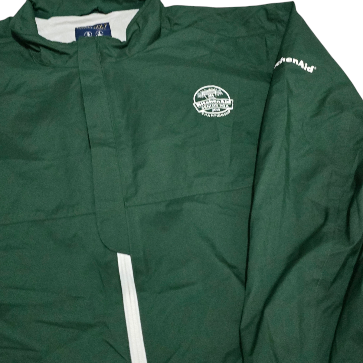 Chamarra Ligera Ralph Lauren 2xl Verde Resistente Agua