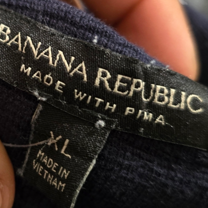 Sueter Banana Republic Xgrande Xl Gris Con Gorro