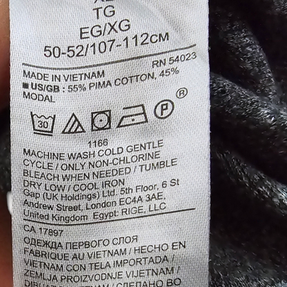 Sueter Banana Republic Xgrande Xl Gris Con Gorro