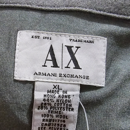 Sueter Armani Exchange Xgrande Xl Gris Vintage