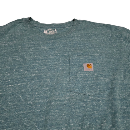 Playera Carhartt Xgrande Xl Agua Loose Fit