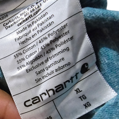 Playera Carhartt Xgrande Xl Agua Loose Fit