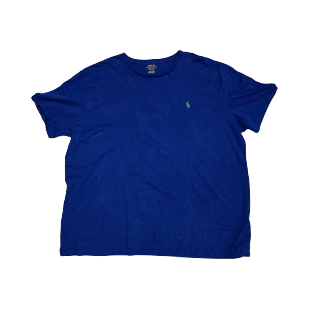 Playera Ralph Lauren 2xl Azul Pony Verde