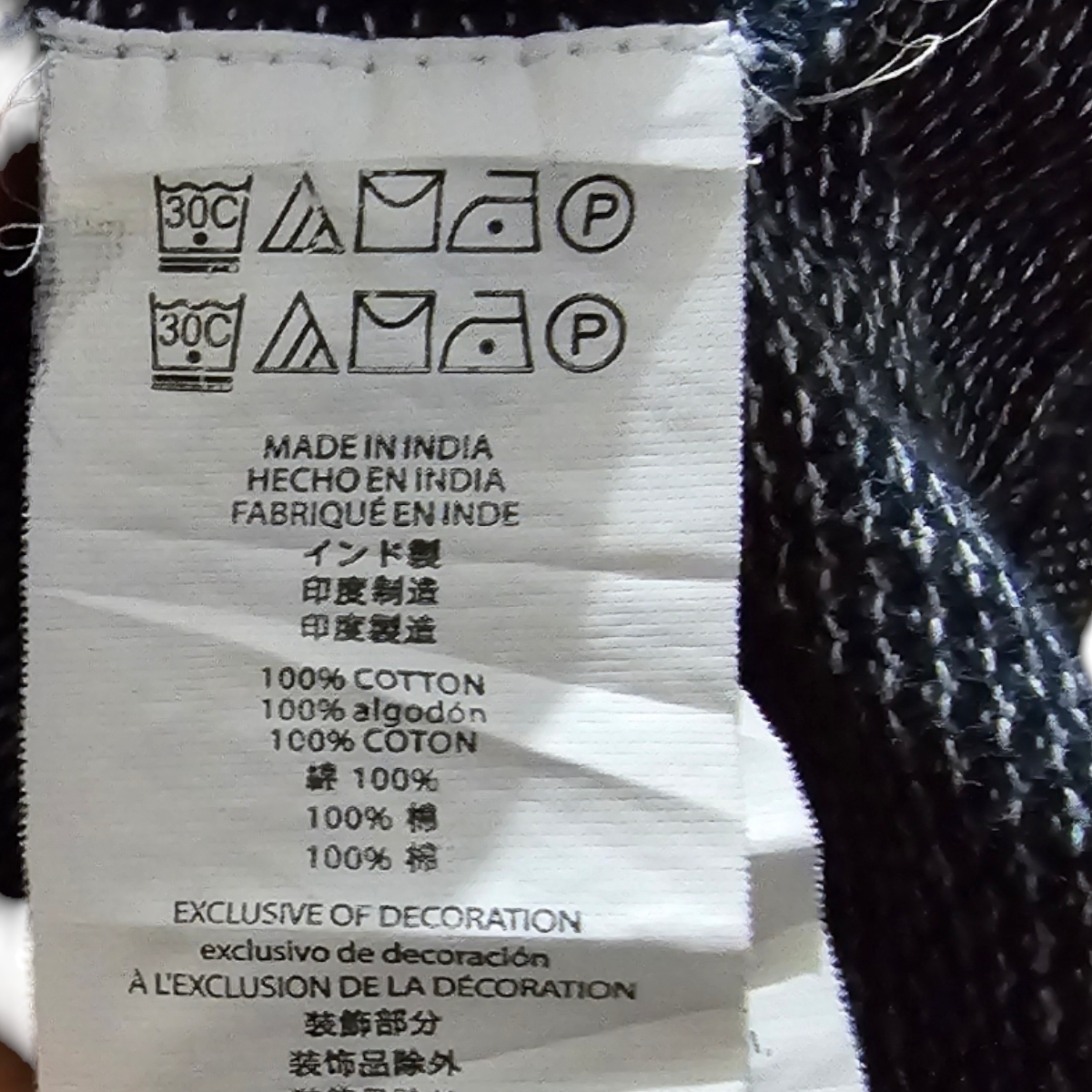 Playera Manga Larga Michael Kors 2xl Azul