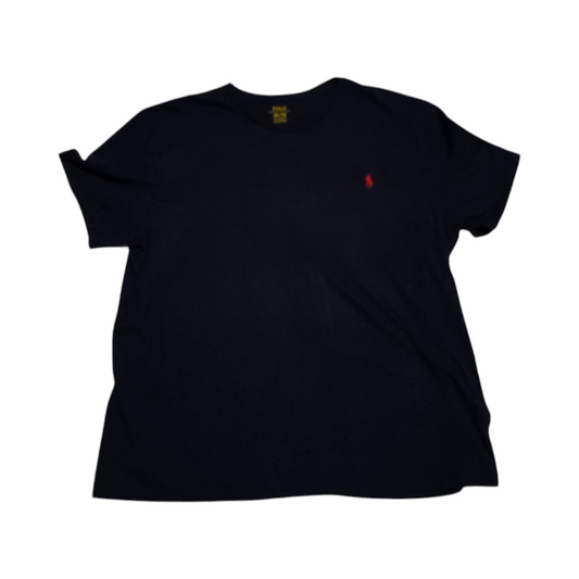 Playera Ralph Lauren 2xl Azul Oscuro Pony Rojo