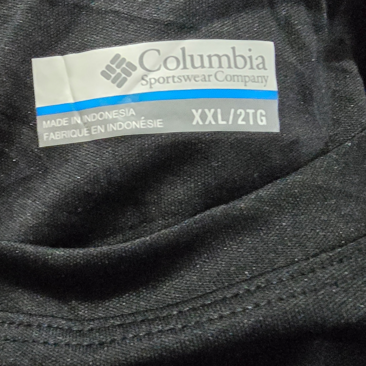 Playera Columbia 2xl Negro