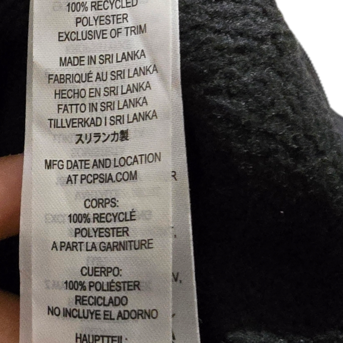 Chaleco Patagonia 3xl Negro Axila Dañada