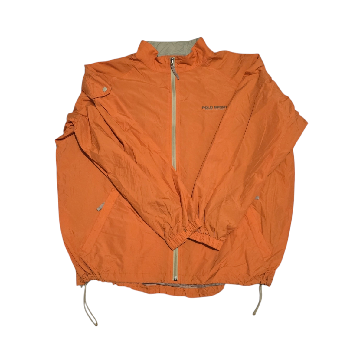 Chamarra Polo Ralph Lauren 2xl Naranja Resistente Agua