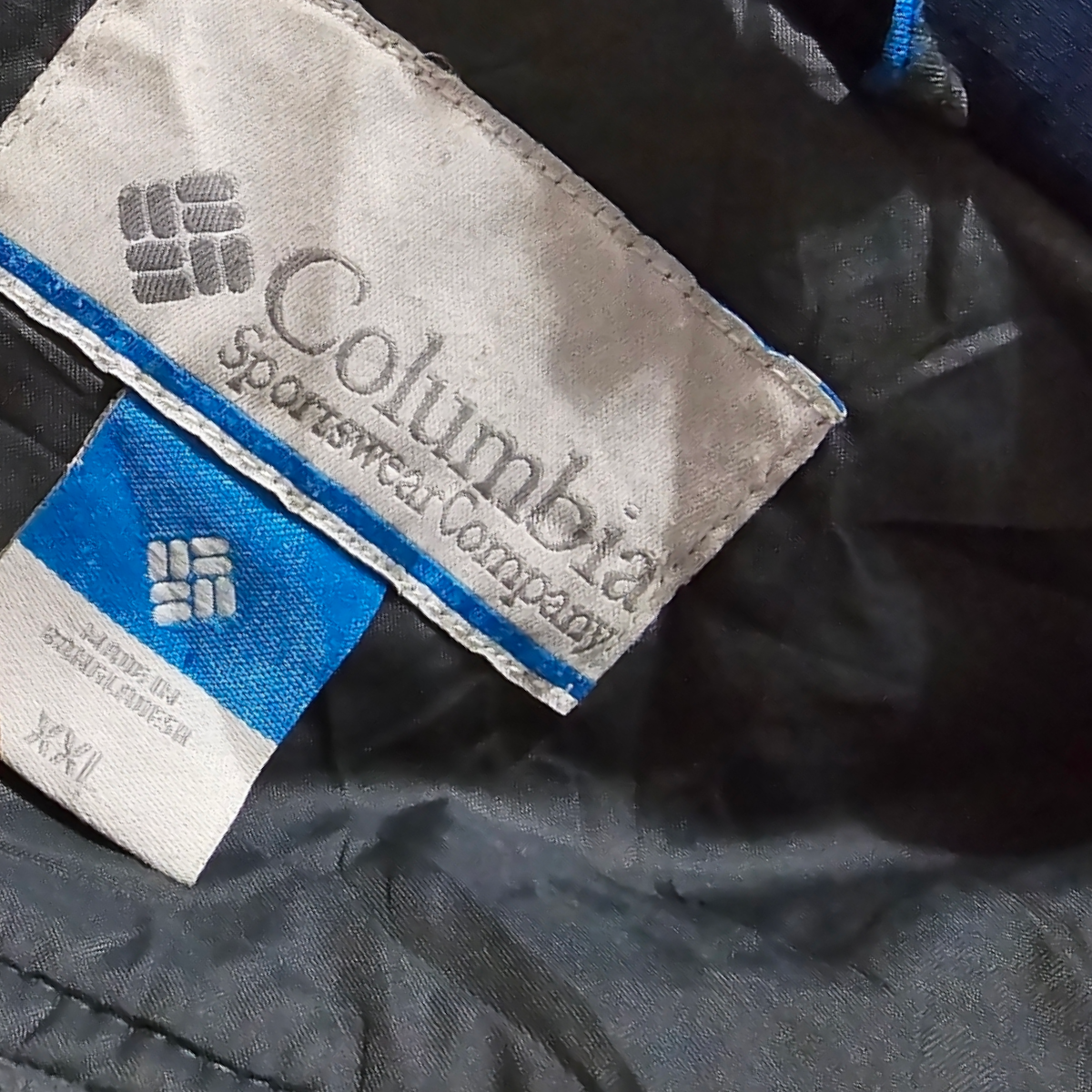 Chamarra Columbia 2xl Azul