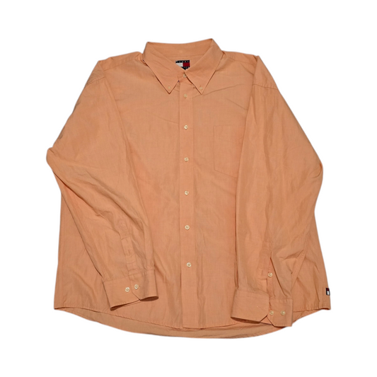 Camisa Tommy Hilfiger 2xl Naranja (Usado)