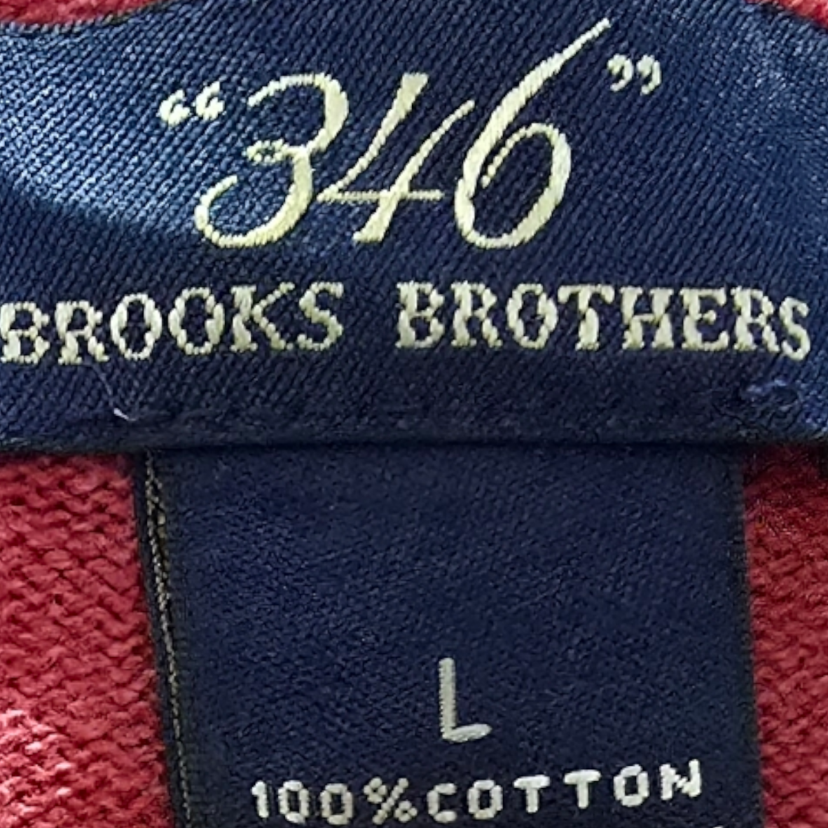 Sueter Brooks Brothers Grande L Rojo