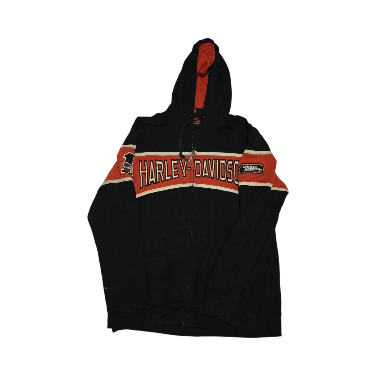 Sudadera Harley Davidson Mediana M Negro