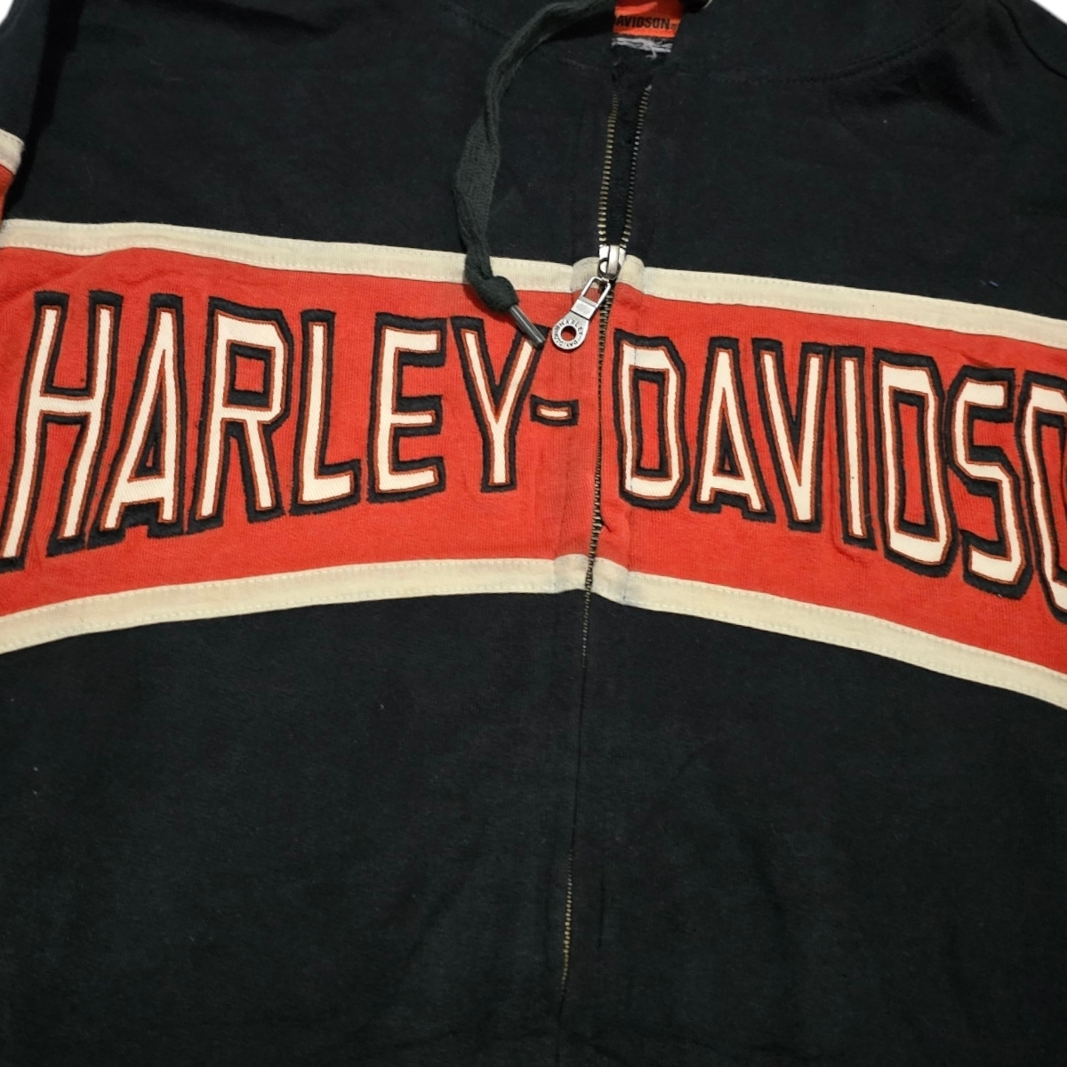Sudadera Harley Davidson Mediana M Negro