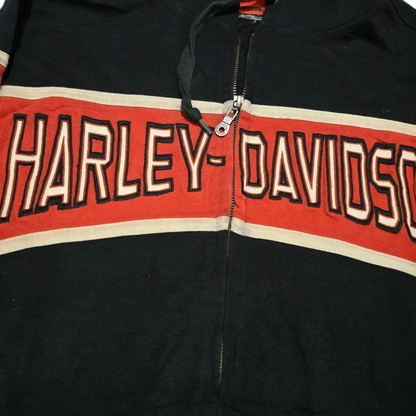 Sudadera Harley Davidson Mediana M Negro