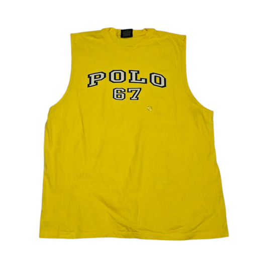 Playera Ralph Lauren Sport Grande L Amarillo