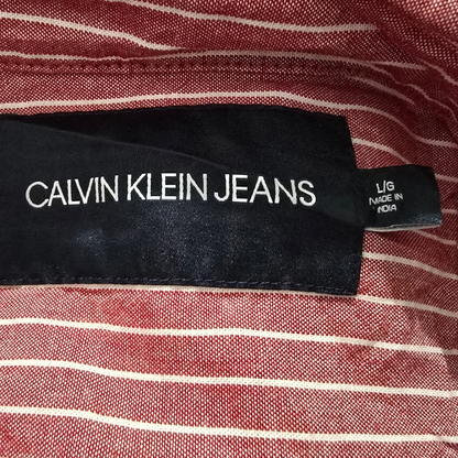 Camisa Manga Corta Calvin Klein Grande L Coral