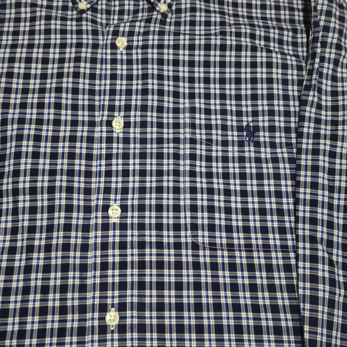 Camisa Ralph Lauren Grande L Blake Cuadro Azul